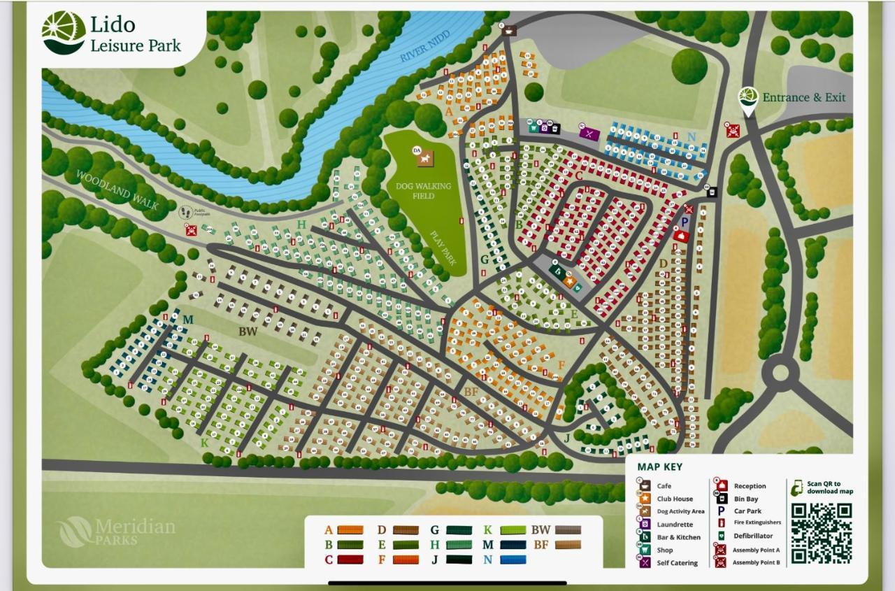 Appleblossom Lodge, Lido Leisure Park, ناريسبورو المظهر الخارجي الصورة
